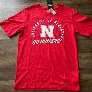 Red University of Nebraska Go Huskers T-Shirt